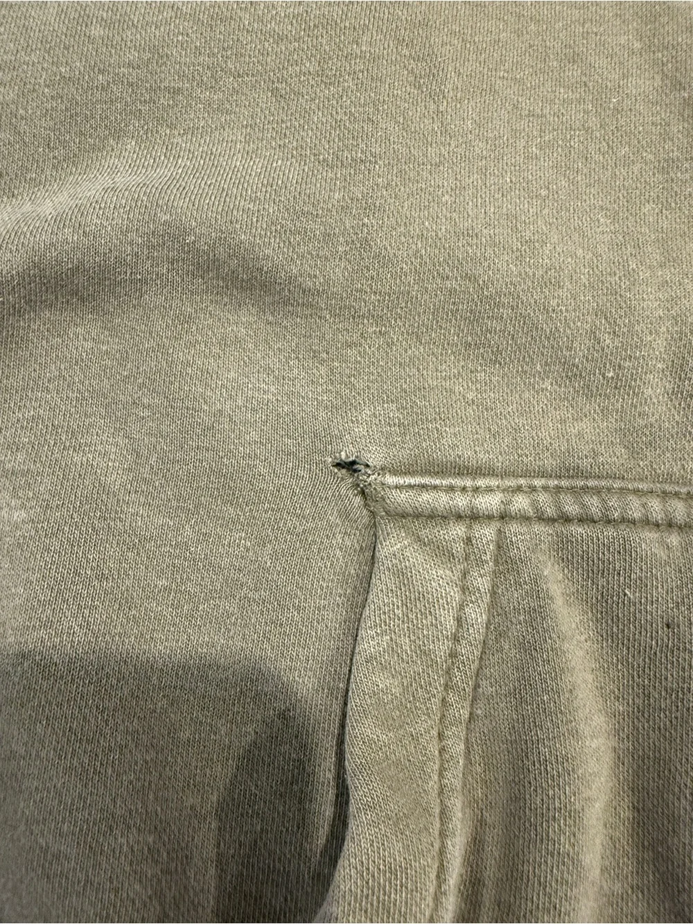 Nike Olive Green Hoodie with White Logo